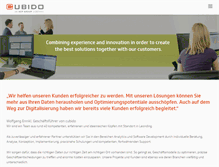 Tablet Screenshot of cubido.at